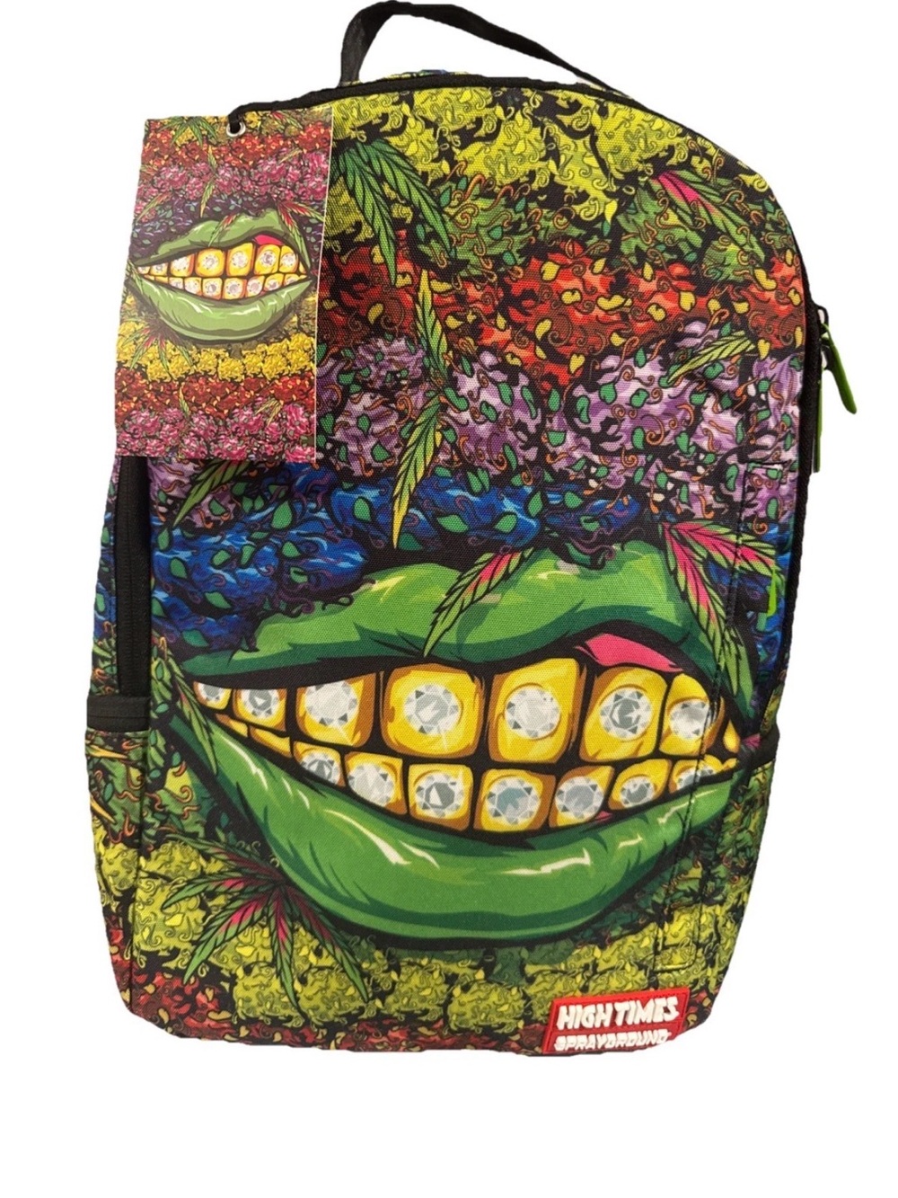 Sprayground Green Multicolor Hightimes Special Edition